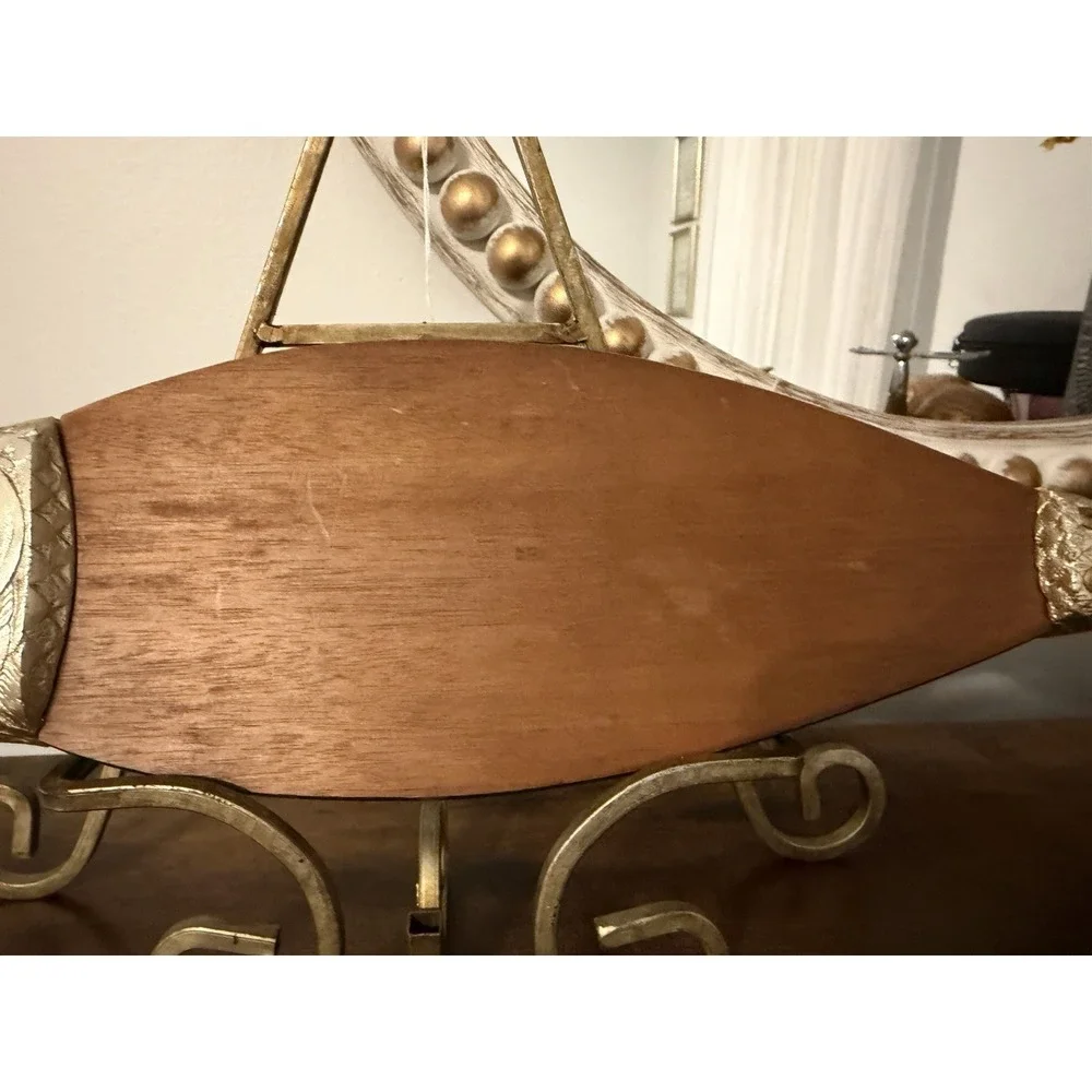Vintage Paul‎ Marshall MCM Fish Wall Decor Wood Metal Japan Nautical Art MCM